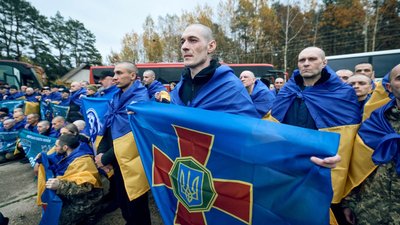 Обмін полоненими 23 жовтня 2026 року: додому повернулися останні нацгвардійці з ЧАЕС
