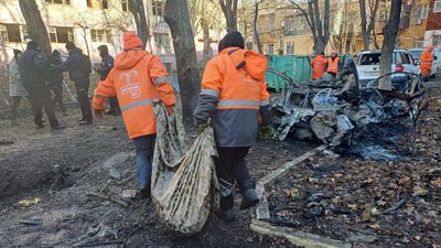 В Одесі через нічну атаку пошкоджено десять будинків та понад 120 квартир