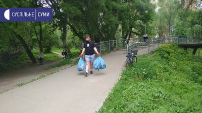 Зібрали понад 860 кілограмів сміття. У Сумах відбувся екокрос Зібрали понад 860 кілограмів сміття. У Сумах відбувся екокрос