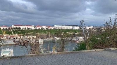 Бухта в окупованому Севастополі