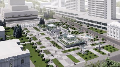 У Сумах розповіли, які роботи передбачені на Театральній площі в рамках реконструкції У Сумах розповіли, які роботи передбачені на Театральній площі в рамках реконструкції