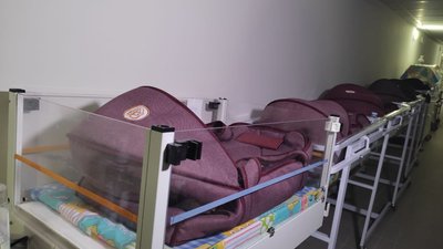 Під час повітряної тривоги 16 грудня в новому укритті перинатального у Луцьку перебували майже 20 дітей Під час повітряної тривоги 16 грудня в новому укритті перинатального у Луцьку перебували майже 20 дітей