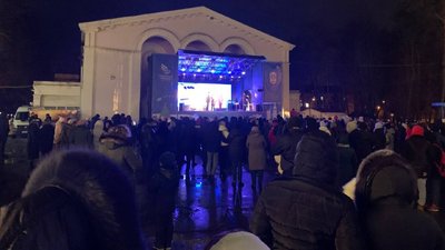 Закриття ялинки у Вінниці Закриття ялинки у Вінниці