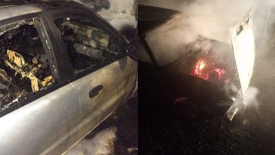 За добу на Черкащині згоріло три автомобілі