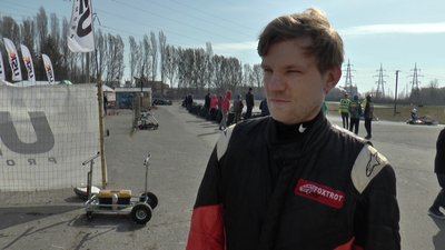 На полтавському картодромі спортсмени розпочали підготовку до змагань На полтавському картодромі спортсмени розпочали підготовку до змагань