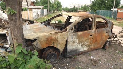 Вулиця Ковельська у Коростені на Житомирщині: рік після обстрілів