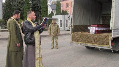 похорон бійця