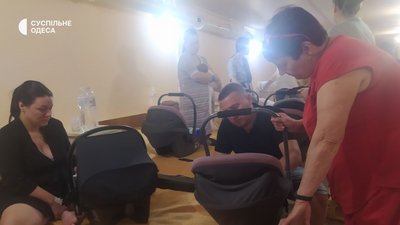 Народилися 5 дітей у бомбосховищі за пів року: як під час повітряної тривоги працює пологовий будинок в Одесі Народилися 5 дітей у бомбосховищі за пів року: як під час повітряної тривоги працює пологовий будинок в Одесі