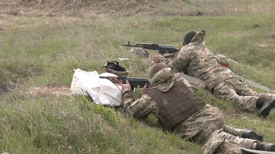 На полігоні біля Рівного День піхоти відзначили навчаннями
