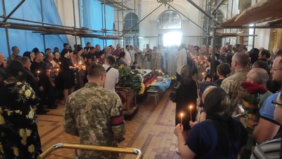 У Луцьку попрощалися з військовим медиком Михайлом Дарчичем