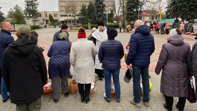 У Черкасах розпочалась Великодня служба У Черкасах розпочалась Великодня служба