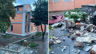 Наслідки негоди на Кіровоградщині: знеструмлені 24 населені пункти, зірвані дахи та повалені дерева Наслідки негоди на Кіровоградщині: знеструмлені 24 населені пункти, зірвані дахи та повалені дерева