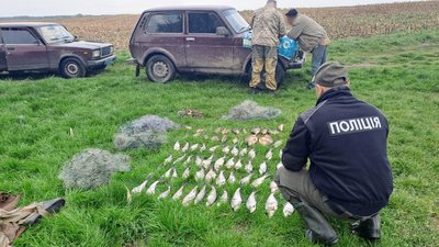 Поліція на місці рибалки у Менській громаді
