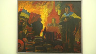 У мистецькій галереї Житомира відкрили художню виставку до Дня Незалежності України У мистецькій галереї Житомира відкрили художню виставку до Дня Незалежності України