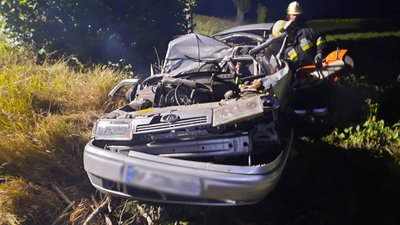 На Кіровоградщині у ДТП загинули двоє патрульних поліцейських