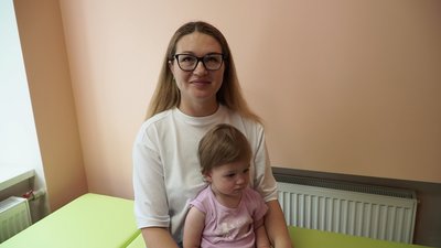 Ірина Коваленко зі своєю донькою
