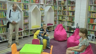 У Запоріжжі відкрили інклюзивну бібліотеку