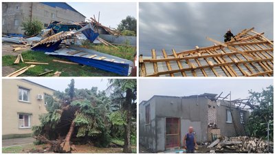 На Донбасі від негоди загинуло двоє людей, ще 7 травмовані