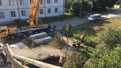 У Тернополі перекриють один із пішохідних мостів У Тернополі перекриють один із пішохідних мостів