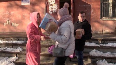 Допомога родинам Херсона під час локдауну: ініціатори проєкту "Сильні духом" передали продукти