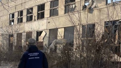 Наслідки авіаудару по Київському району Харкова вранці 24 лютого 2025 року