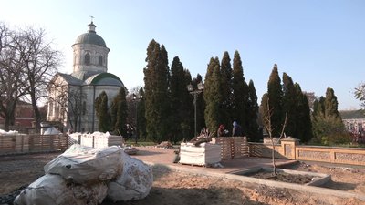 Підземелля, які знайшли у Ніжині, – частина будівлі дворянських зібрань Підземелля, які знайшли у Ніжині, – частина будівлі дворянських зібрань