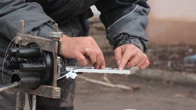 У Тростянці на Сумщині відновлюють зв'язок У Тростянці на Сумщині відновлюють зв'язок