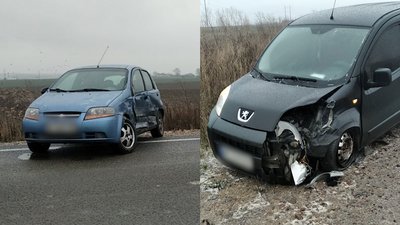 Ожеледиця й неконтрольоване авто: відеореєстратор зняв момент ДТП біля Рівного Ожеледиця й неконтрольоване авто: відеореєстратор зняв момент ДТП біля Рівного