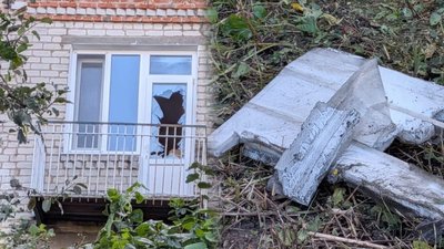 Війська РФ атакували БпЛА типу «Молнія» центр Новгорода-Сіверського на Чернігівщині
