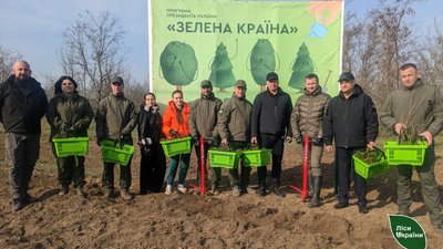 Співробітники ДП "Ліси України", березень 2024 року Співробітники ДП "Ліси України", березень 2024 року