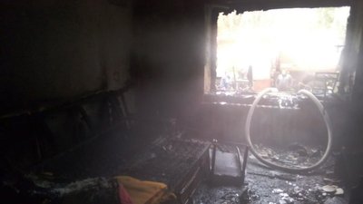 Вогнеборці ліквідували пожежу в багатоповерхівці Кривого Рогу