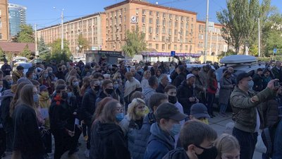 У Києві відбувається Марш пам'яті жертв Бабиного Яру У Києві відбувається Марш пам'яті жертв Бабиного Яру