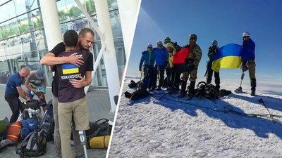 "Це випробування для самого себе". Двоє львів'ян на протезах подолали одну з найвищих гір Кавказу
