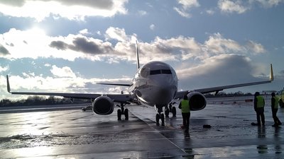 Літак зі Львова до Києва