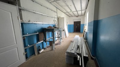 Амбулаторія у селі Маячка на Полтавщині: який вигляд під час ремонту