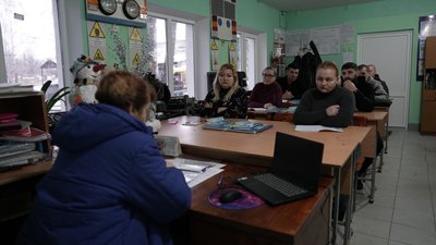 Навчання водіїв тролейбуса.