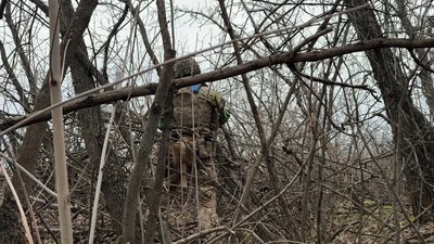 Як чергує антидроновий загін "Азову": репортаж Як чергує антидроновий загін "Азову": репортаж