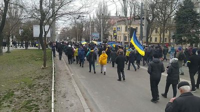 "Коли людей єднає бойовий дух, то вже не так страшно". Херсонець розповів про мирні мітинги "Коли людей єднає бойовий дух, то вже не так страшно". Херсонець розповів про мирні мітинги