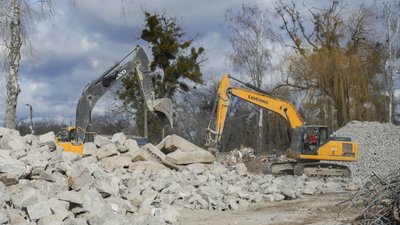 У Гостомелі, після демонтажу, відновлять 6 зруйнованих багатоповерхівок У Гостомелі, після демонтажу, відновлять 6 зруйнованих багатоповерхівок
