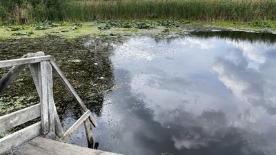 Причал біля річки Причал біля річки