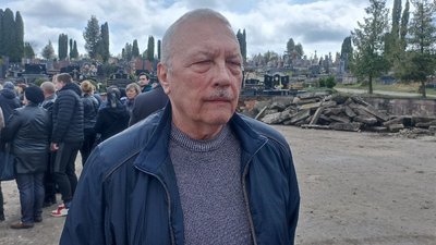 Родич бійця Михайло Новосад Родич бійця Михайло Новосад