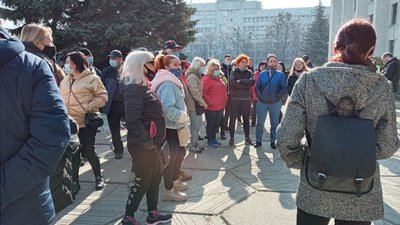 У Полтаві протестують проти закриття ринків