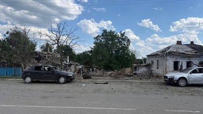 Ракетний удар по Балаклії