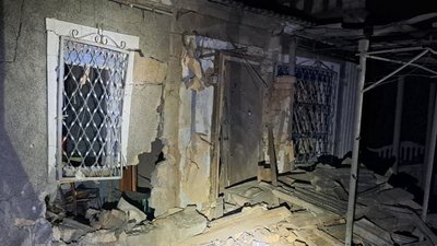 обстріл, Нікополь