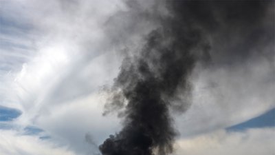 Дим від вибуху