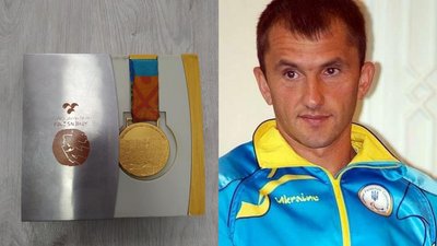 Паралімпійський чемпіон з Волині продає "золоту" медаль, щоб допомогти ЗСУ