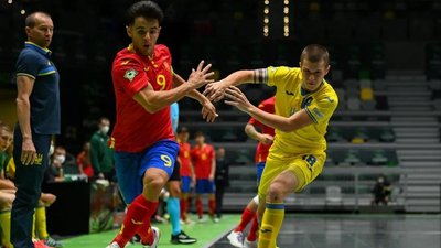 Україна U19 зіграла внічию з Іспанією та вийшла у плей-оф Євро-2022 з футзалу з другого місця
