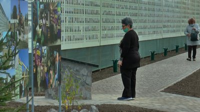 Стіну встановили до Дня захисника України Стіну встановили до Дня захисника України