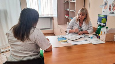 вагітна у лікарки