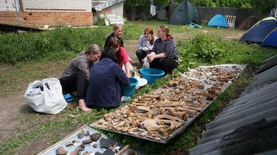 У Конотопському районі студенти-археологи розкопують давнє городище Воргол У Конотопському районі студенти-археологи розкопують давнє городище Воргол